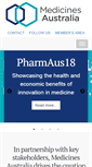 Mobile Screenshot of medicinesaustralia.com.au